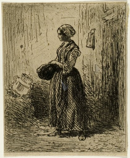 Standing Peasant Woman