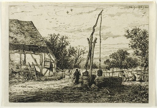 Well in a Farm Courtyard