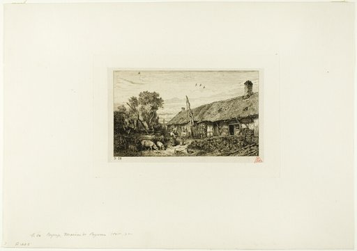 Landscape with Peasant Home