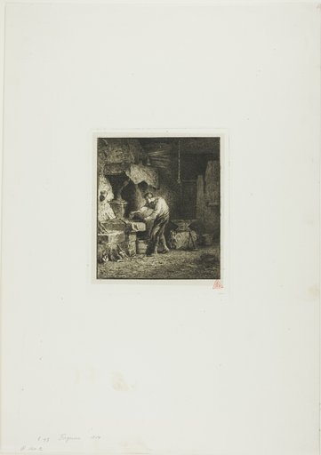 Blacksmith Facing Left