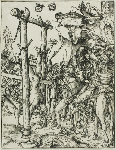 Saint Simon, from The Martyrdom of the Apostles