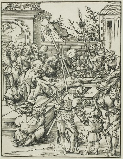 Saint Bartholomew, from The Martyrdom of the Apostles