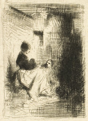 Woman and her Children