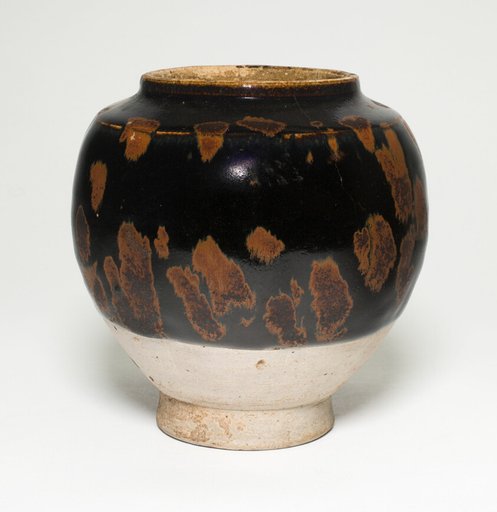 Jar with Partridge-Feather Mottles