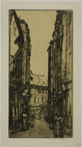 Rue des Halles, Vannes, Brittany