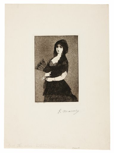 Exotic Flower (Woman in a Mantilla)