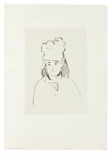 Berthe Morisot in Silhouette