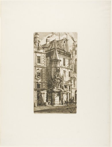House with a Turret, rue de la Tixéranderie