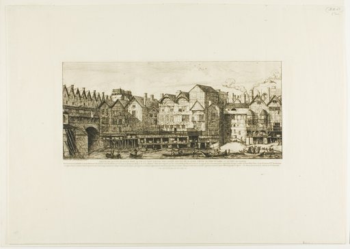 View of Part of the City of Paris toward the Close of the XVII Century