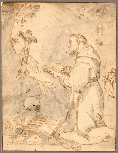 Saint Francis Praying
