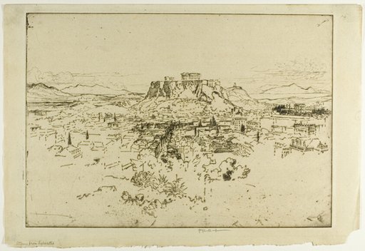 Athens from Mount Lybacettus