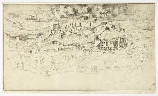 Athens from the Tomb of Philopotes