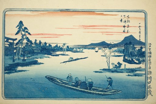 Late Spring at Massaki (Massaki boshun no kei), from the series "Famous Views of the Eastern Capital (Toto meisho)"