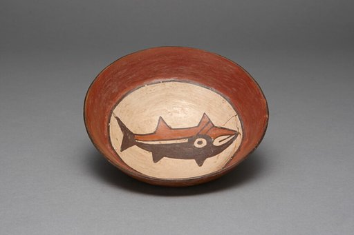 Plate Depicting a Fish, Shark, or Whale