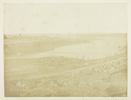 Inner Harbour of Sebastopol, Bridge Connecting the City with the Suburb Fort Nickolas at the Entrance