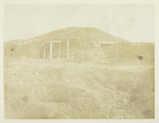 Bomb-Proof in which the Russian General lived who Commanded in the Redan