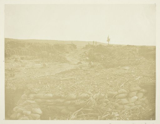 Road Opened Through Trenches