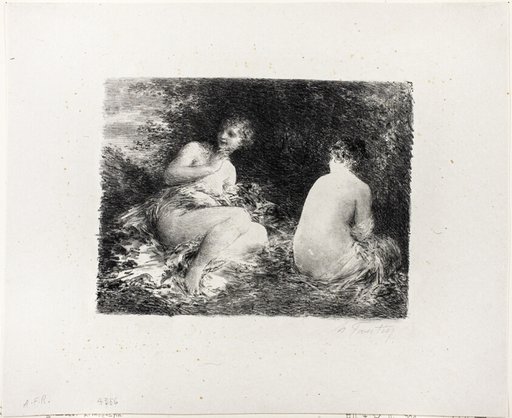 Bathing Women, second medium plate