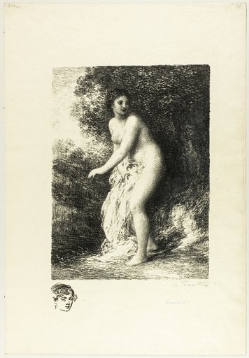 Standing Bather, second plate