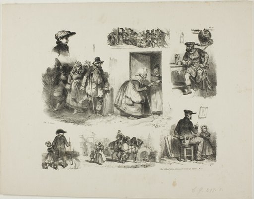 Sheet of Sketches