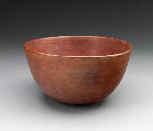 Bowl with Painted Rim