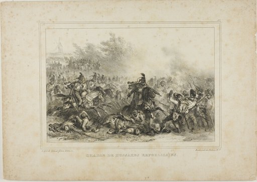 Charge of the Republican Hussards