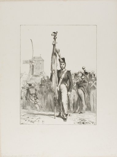 Light Infantry, Standard-Bearer