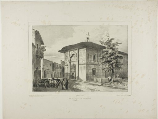 Greek Church, Bucharest, Wallachia, July 15, 1837