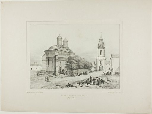 Church and Tower of Three Saints, Yassy, Modavia, July 19, 1837