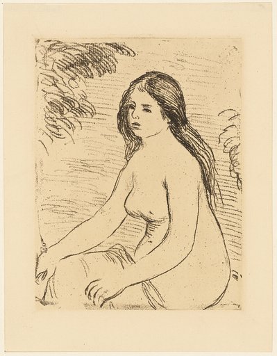 Seated Nude Woman