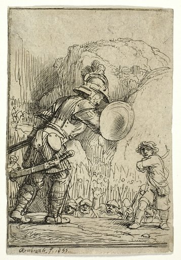 David and Goliath
