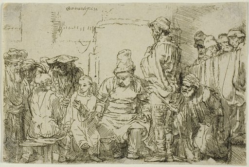 Christ Seated Disputing with the Doctors