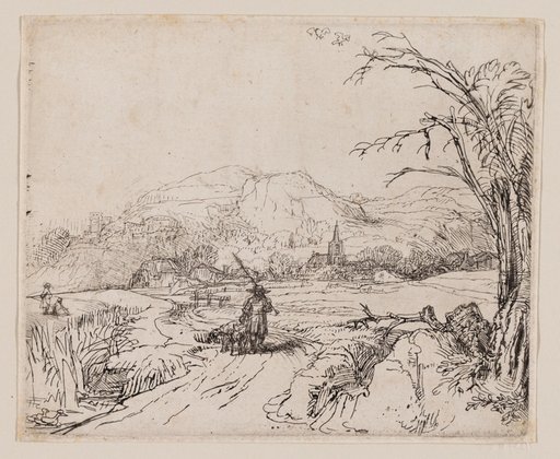 Landscape with Sportsman and Dogs