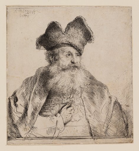 Old Man with a Divided Fur Cap