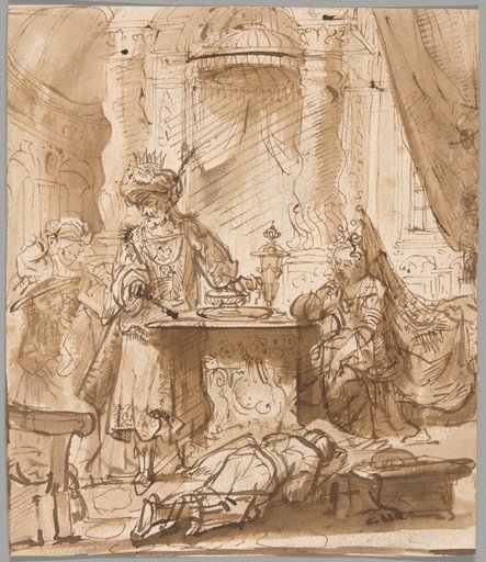 The Degradation of Haman before Ahasuerus and Esther