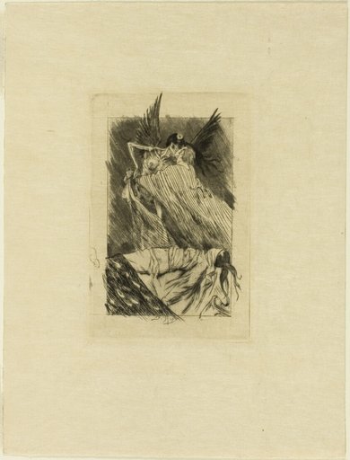 Frontispiece to Les baisers morts