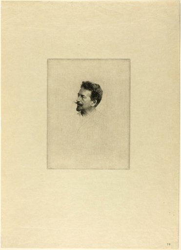 Portrait of Félicien Rops