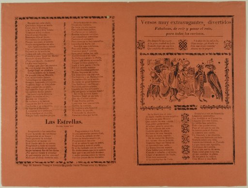Versos muy extravagantes (Very Extravagant Verses)