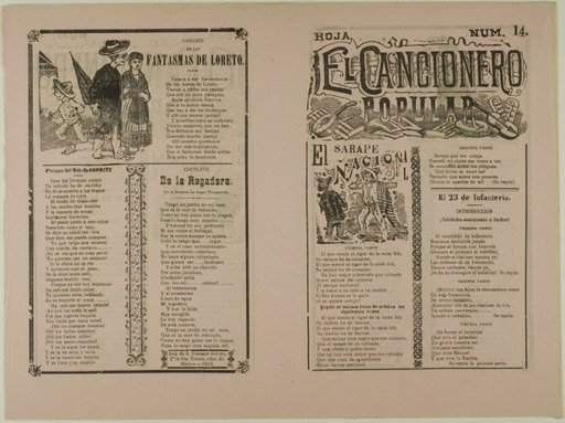 El cnacionero popular, num. 14 (The Popular Songbook, no. 14)