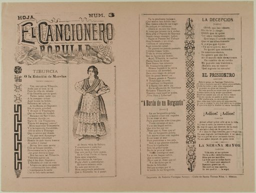 El cancionero popular, num. 3 (The Popular Songbook,  No. 3)