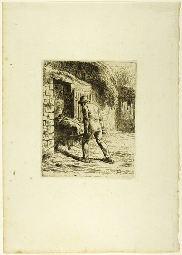 Peasant with a Wheelbarrow
