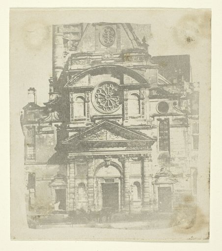 St. Etienne du Mont, Facade