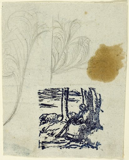 Little Shepherdess, Seated