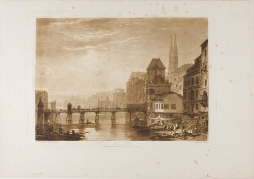 Basle, plate 5 from Liber Studiorum