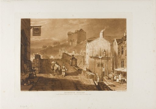 Morpeth, plate 21 from Liber Studiorum