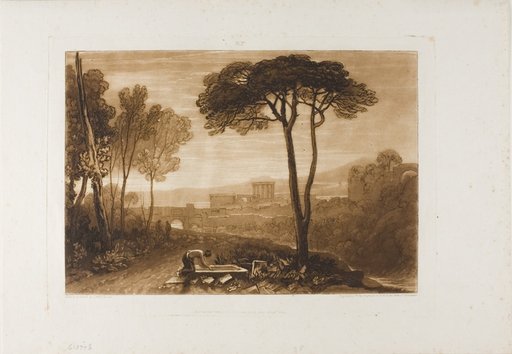 Scene in the Compagna, plate 38 from Liber Studiorum