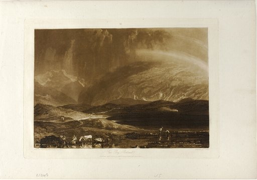 Peat Bog, Scotland, plate 45 from Liber Studiorum