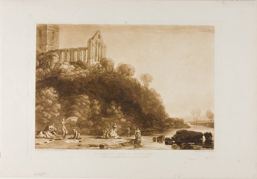 Dumblain Abbey, plate 56 from Liber Studiorum