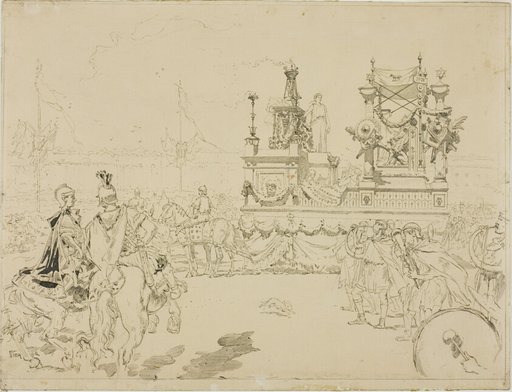 Scene from the Fêtes de Rennes