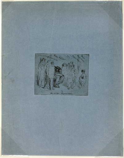 The Title Page for 'Douze Eaux Fortes d'après Nature'